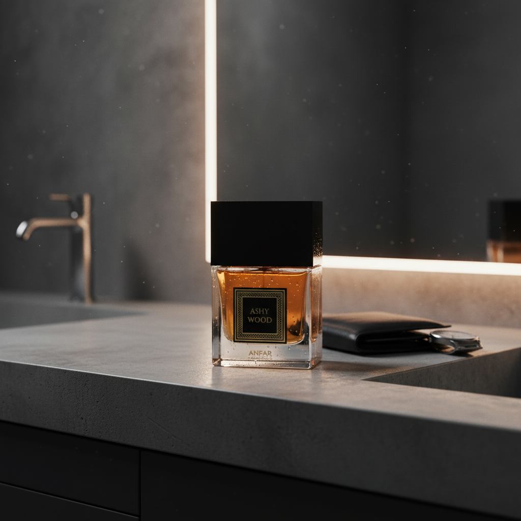 Anfar Ashy Wood Parfüm-Extrakt 100ml – Intensiver holziger Duft für Männer | Luxuriöser Duft